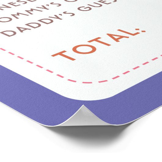 Oude vrouwen Tales TeddyBear Geslacht Onthullen Pa Poster (Hoek)