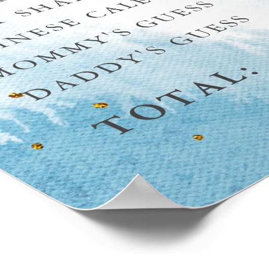 Oude vrouwen tonen roze blauwe Waterverf plastic t Poster (Hoek)