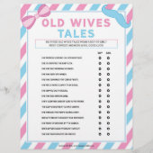 Oude vrouwen verkopen [Geslacht verrassend] Briefhoofd (Voorkant)