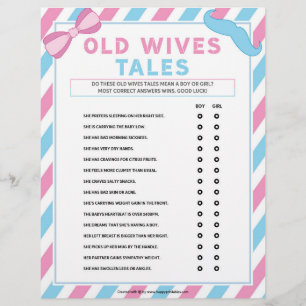 Oude vrouwen verkopen [Geslacht verrassend] Briefhoofd