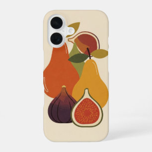 Oude vruchten met peren en vijgen iPhone 16 hoesje