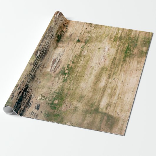 Oude vuile beschadigde wandachtergrond. Scratched Cadeaupapier (Uitgerold)