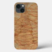 oude vuile canvas Case-Mate iPhone case (Achterkant)