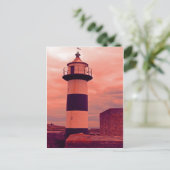 oude vuurtoren briefkaart (Staand voorkant)