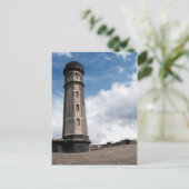 Oude vuurtoren briefkaart (Staand voorkant)