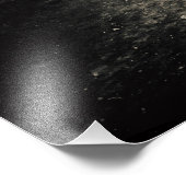 Oude vuurtoren op een storm nacht foto afdruk (Hoek)