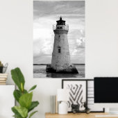 oude vuurtoren poster (Thuiskantoor)