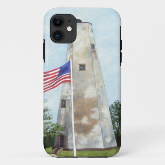Oude vuurtoren van Baldy Case-Mate iPhone Case (Achterkant)