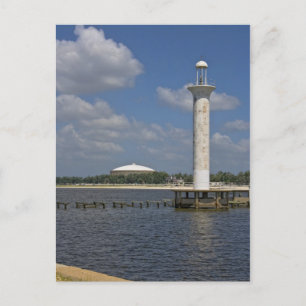 Oude vuurtoren van Biloxi Briefkaart
