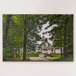 Oude vuurtoren van de Opdracht Legpuzzel