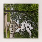 Oude vuurtoren van de Opdracht - stuk 676 Legpuzzel (Horizontaal)