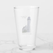 Oude vuurtoren van de Presque Isle Glas (Achterkant)