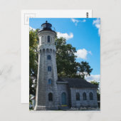 Oude vuurtoren van Fort Niagara Briefkaart (Voorkant / Achterkant)