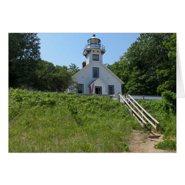 Oude vuurtoren van het Punt van de Opdracht (Voorkant Horizontaal)