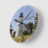 Oude vuurtoren van Presque Isle Ronde Klok (Hoek)