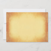 Oude vuurtoren zeilvaart bruiloft feest kaart (Achterkant)