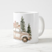 Oude VW-auto wintergeschenken Grote Koffiekop (Voorkant rechts)