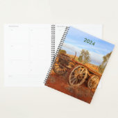 Oude wagen, Outback Australië jaarplanner 2024 Planner (Display)