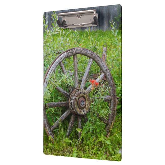 Oude wagon in oude gouden stad 3 klembord (Links)