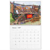 Oude Wagons en Karren 2027 Kalender (Feb 2027)