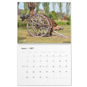 Oude Wagons en Karren 2027 Kalender (Mar 2027)