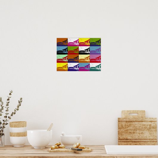 OUDE WALES POSTER (Keuken)