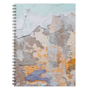 Oude Wallgrunge, abstract, oud, kunst, achtergrond Notitieboek