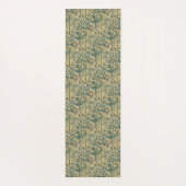 Oude Walter Crane Ara- en citrusvruchtkunst Yogamat (Achterkant)