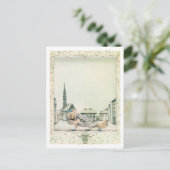 Oude walvissen uit het noorden briefkaart (Staand voorkant)