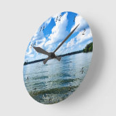 Oude wandklok in het Hickory Lake (Hoek)