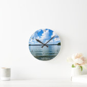 Oude wandklok in het Hickory Lake (Huis)