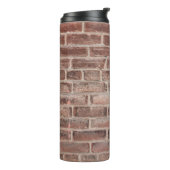 Oude wandtexturewand, abstract, verouderd, archite thermosbeker (Gedraaid links)
