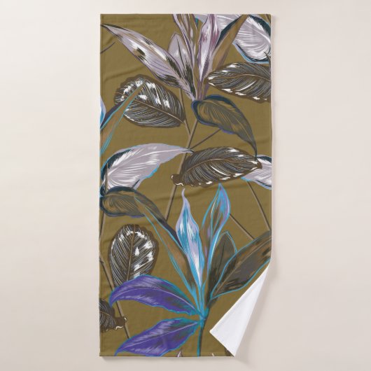 Oude wandtextuur met scheuren, achtergrond badhanddoek (Badhanddoek)