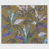 Oude wandtextuur met scheuren, achtergrond cadeaupapier (Vlak)