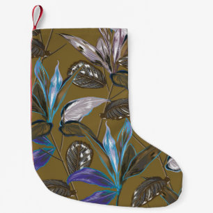Oude wandtextuur met scheuren, achtergrond kleine kerstsok
