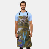 Oude wandtextuur met scheuren, achtergrond schort (Gedragen)