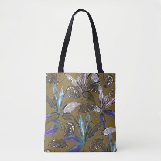 Oude wandtextuur met scheuren, achtergrond tote bag (Voorkant)