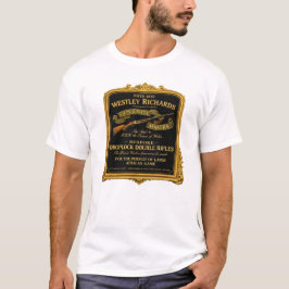 Oude wapenmakersadvertentie t-shirt