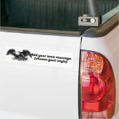 Oude War Eagle Bumpersticker (Op Truck)