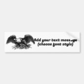 Oude War Eagle Bumpersticker (Voorkant)