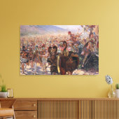 Oude Warriors Canvas Afdruk (Insitu (Woonkamer))