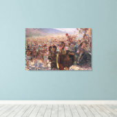 Oude Warriors Canvas Afdruk (Insitu (Houten vloer))