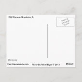 Oude Warschau, Broadview Il. Neon Sign., Postkaart (Achterkant)