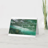 Oude wateren Kaart Psalm 93:4 (Voorkant)