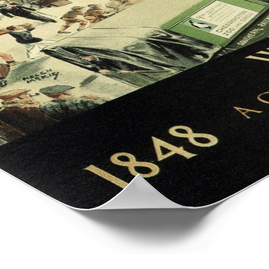 Oude Waterloo Station Southern Railway Poster Ad (Hoek)