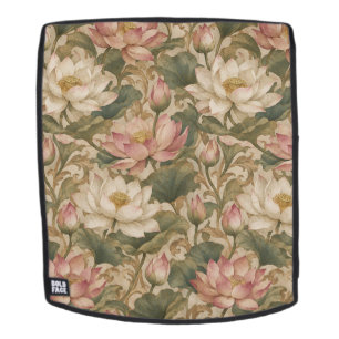Oude Waterlotus Botanische Bloempatroon Rugtassen