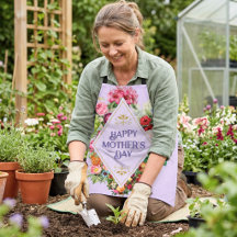 Oude waterverf bloemisterij tuin viooltje