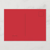 Oude Waterverf Lamp Kerstfeest Uitnodiging Briefkaart (Achterkant)