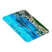 Oude waterverfschildering van Rio de Janeiro Magneet (Rechterzijde)