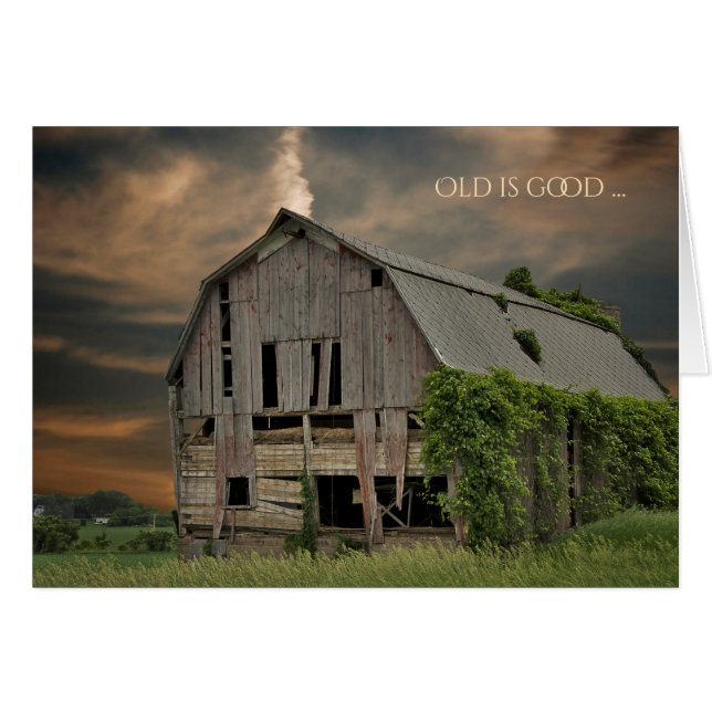 Oude Weathered Barn (Voorkant Horizontaal)